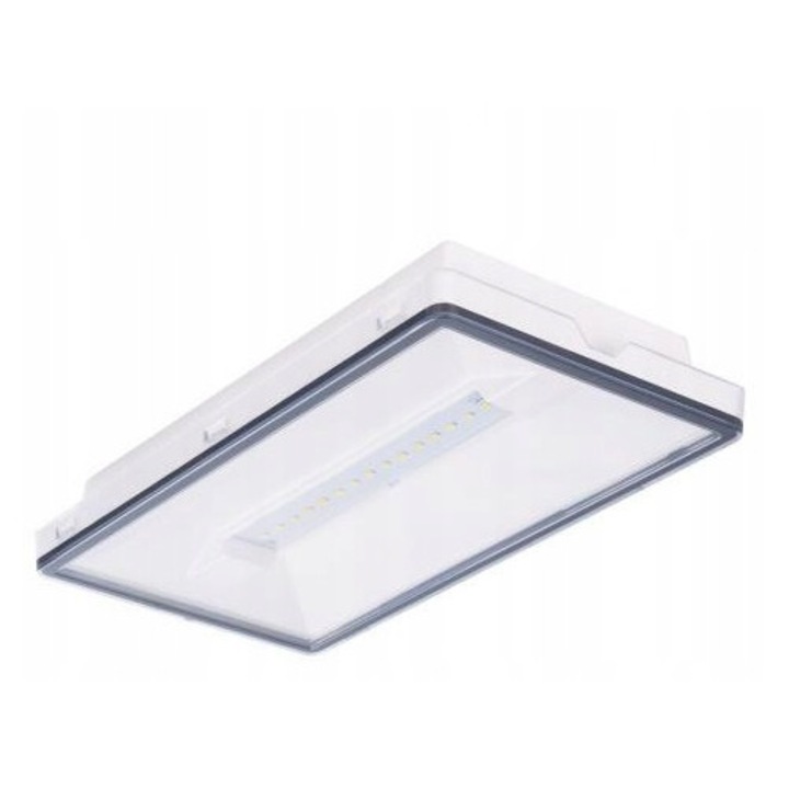 Intelight VELLA LED ECO SO menekülési lámpatest 125lm 3h IP65 144x269x42mm