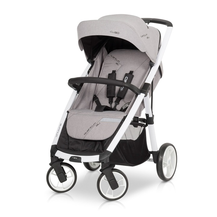 Бебешка Количка QUANTUM ALU, СИВ