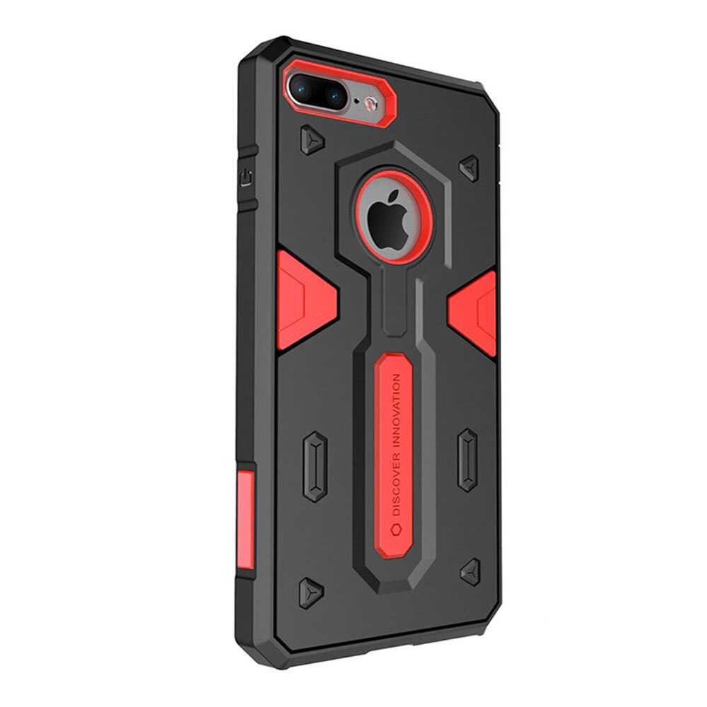 Husa spate hibrida Nillkin Defender pentru iPhone 8, rosu