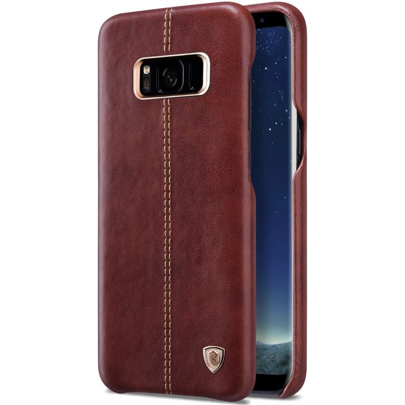 Husa spate din piele Nillkin Englon pentru Samsung Galaxy S8 Plus , maro