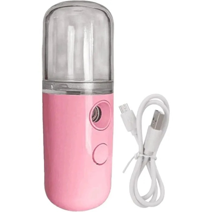 Aparat de calcat cu aburi portabil 100ml alb albastru roz 15s 60min
