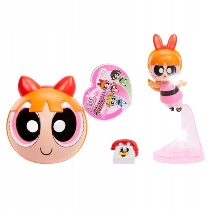 Papusa LOL Surprise MGA Powerpuff Girls, accesorii, albastru, 16x16cm