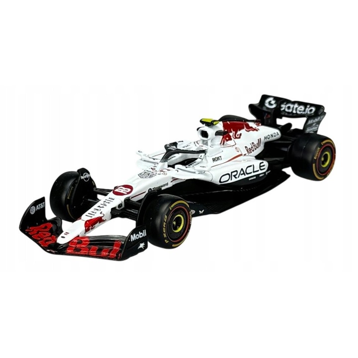 Modell fém Formula 1 Bburago Red Bull RB21 2025 piros 10cm