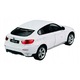 BMW X6 Rastar modell, fehér metál, 19.5x9.5x7.5cm