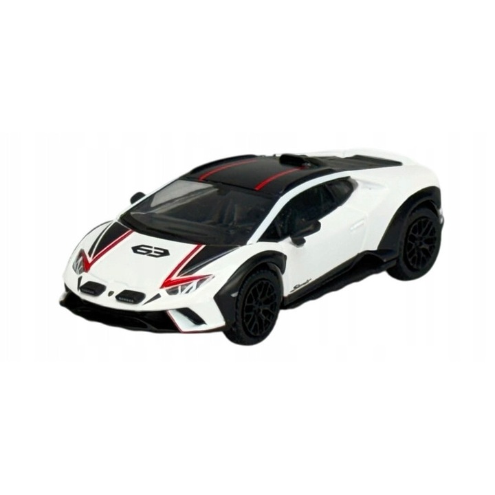 Fém autó Spark Lamborghini Huracan Sterrato fehér 7x3x2.5cm 1:64