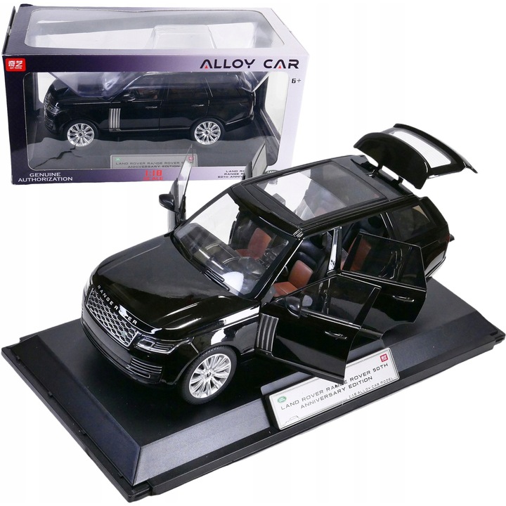 Masina Land Rover Range Rover 50TH Anniversary Alloy fekete 1:18