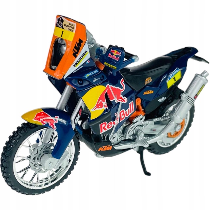 KTM 450 Rally Dakar Cyril Despres motorkerékpár modell 1:18 Bburago