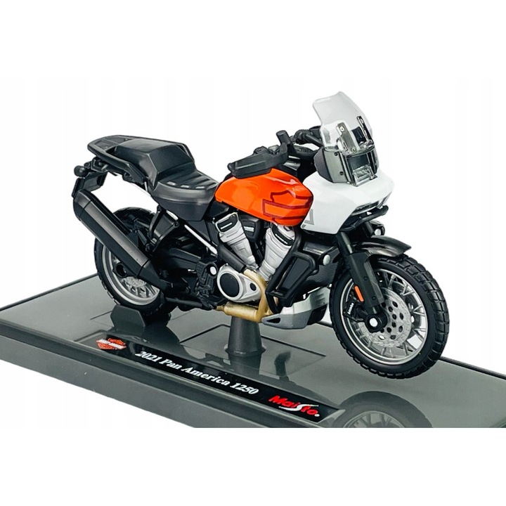 Maisto Harley-Davidson Pan America 1250 motorkerékpár 1:18 11cm gyűjtemény