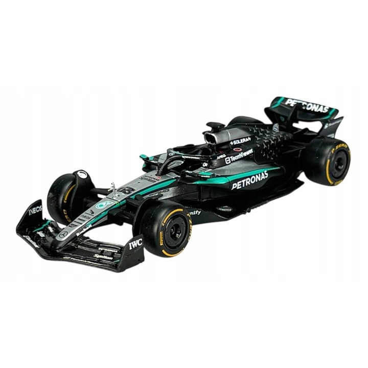 Bburago Mercedes AMG F1 W16 George Russell Formula 1 fém autómodell 12cm 1:43