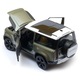 Welly Land Rover Defender 2020 modellautó zöld 1:24 19cm