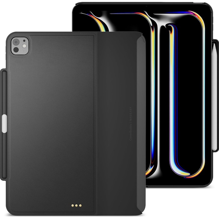 Husa tableta MAGEASY CoverBuddy pentru iPad Pro 13, negru