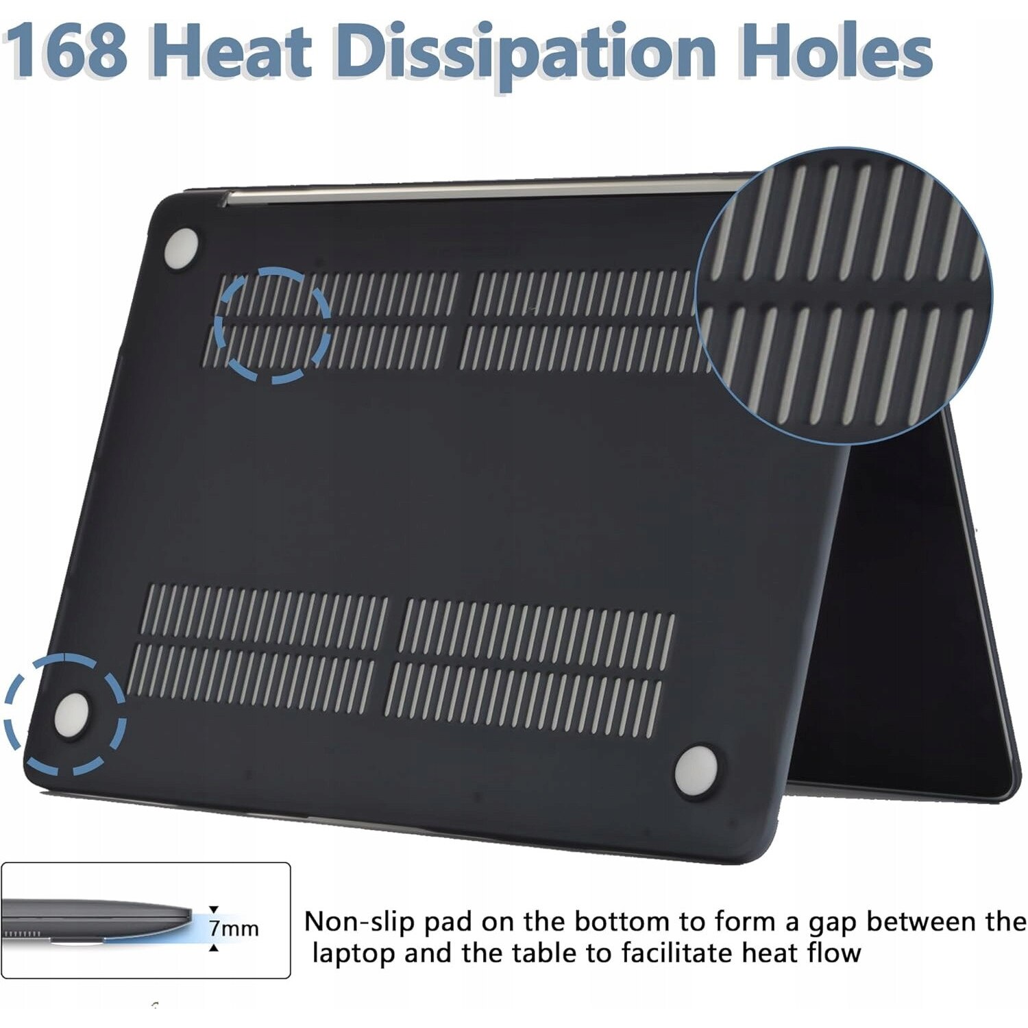 Husa laptop 14 inch negru mat
