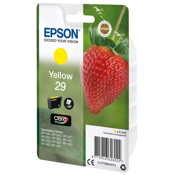 Epson T2984 sárga tinta 3,2ml 180 oldal