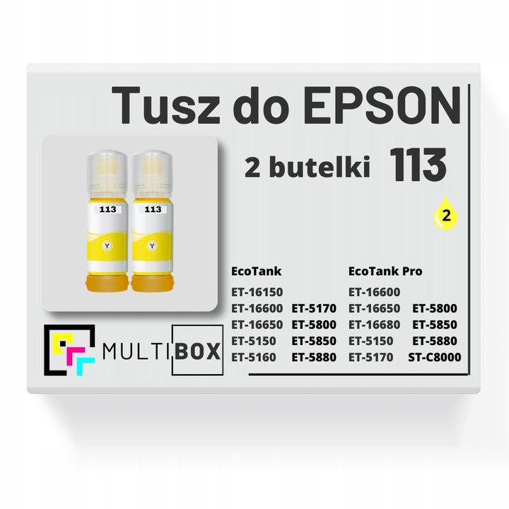 Multibox 113 T06B4 sárga tintapatron készlet 70ml 2x6000 oldal