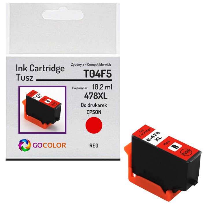 Gocolor 478XL piros tintapatron 10.2ml Epson XP15000-hez