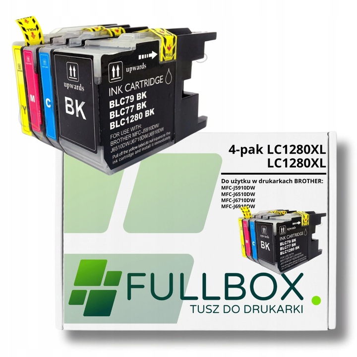 Fullbox LC1280XL nyomtatópatron készlet 4 db