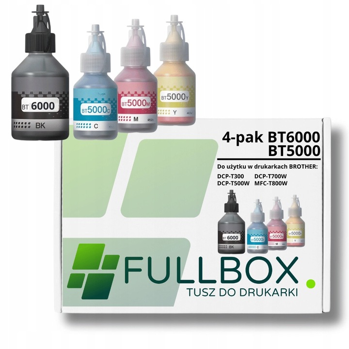 Tintapatron Fullbox BT6000 BT5000 fekete színes 4 db