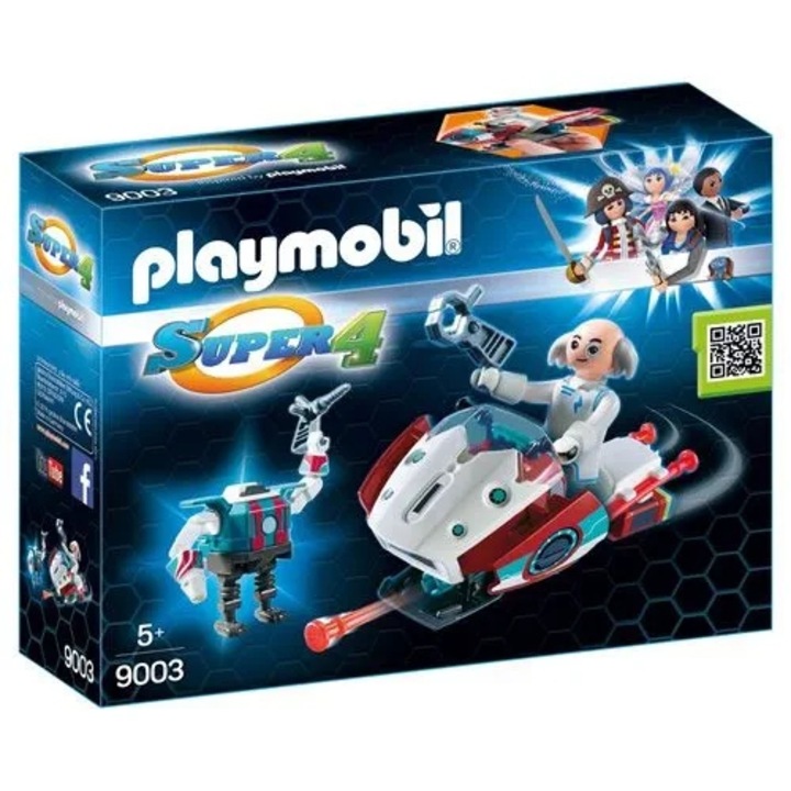 Фигурка Playmobil Super 4 комплект 4 части многоцветен