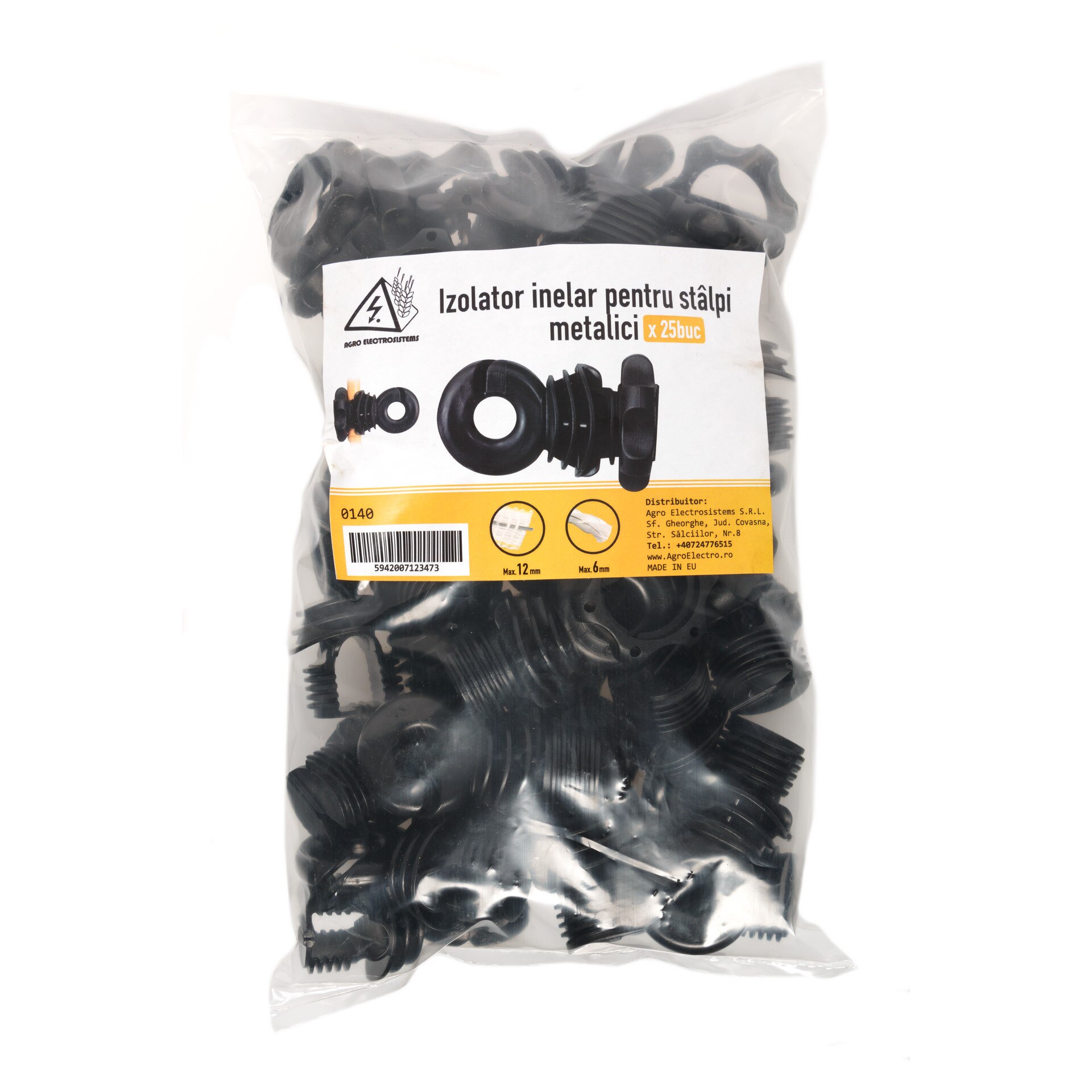 Izolator inelar pentru stalpi, 25 buc.
