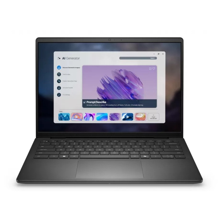 Laptop Dell 14 DC14255 FHD+ AMD Ryzen 7 250 16GB 512GB SSD Windows 11 Home Black