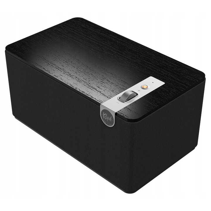 Boxa activa Klipsch The Three Plus, Bluetooth 5.3, negru, 355x213x178mm