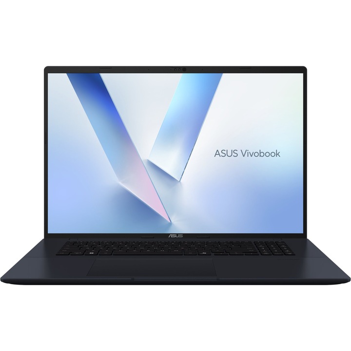Laptop ASUS VivoBook 18, 18" WUXGA, AMD Ryzen™ AI 7 445 pana la 4.6 GHz, 16 GB RAM DDR5, 512 GB SSD, AMD Radeon, Windows 11 Home, Quiet Blue 512 GB