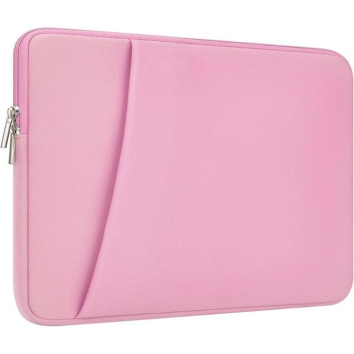 Geanta laptop 15-16 inch, padding, buzunar, negru, 39x28x2.5cm