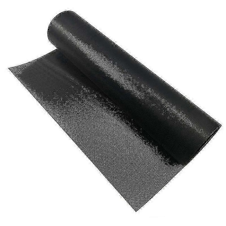 Filtru de praf pentru carcasa PC CJ-F-K0204-20260805-4843, plasa PVC 0.8 mm, grosime 0.3 mm, lavabil, 1 m x 30 cm, negru