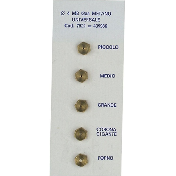 Kit duza gaz metan 4 MB pentru cuptor UNIVERSAL