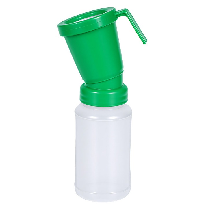 Bimbófertőtlenítő pohár, 300ml, zöld, nagy kapacitás, visszafolyásgátló kialakítás