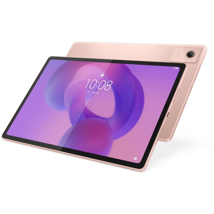 Tableta Lenovo Idea Tab Plus, 8-Core, 12.1" 2.5K (2560x1600) IPS 600nits, 8GB RAM, 256GB, Sand Rose + Lenovo® Tab Pen+ Folio Case