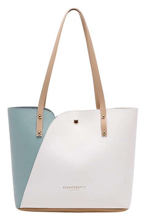 Geanta dama YANYXR piele artificiala impermeabila neagra 40x30cm