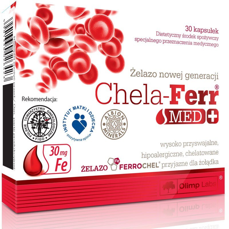 Olimp Labs Chela Ferr Forte vas kapszula – 30db - eMAG.hu