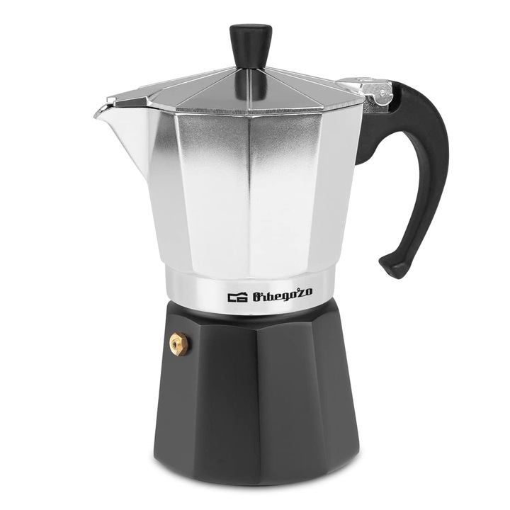 Orbegozo KFM 630 – aparat de cafea, 6 cesti, negru/argintiu
