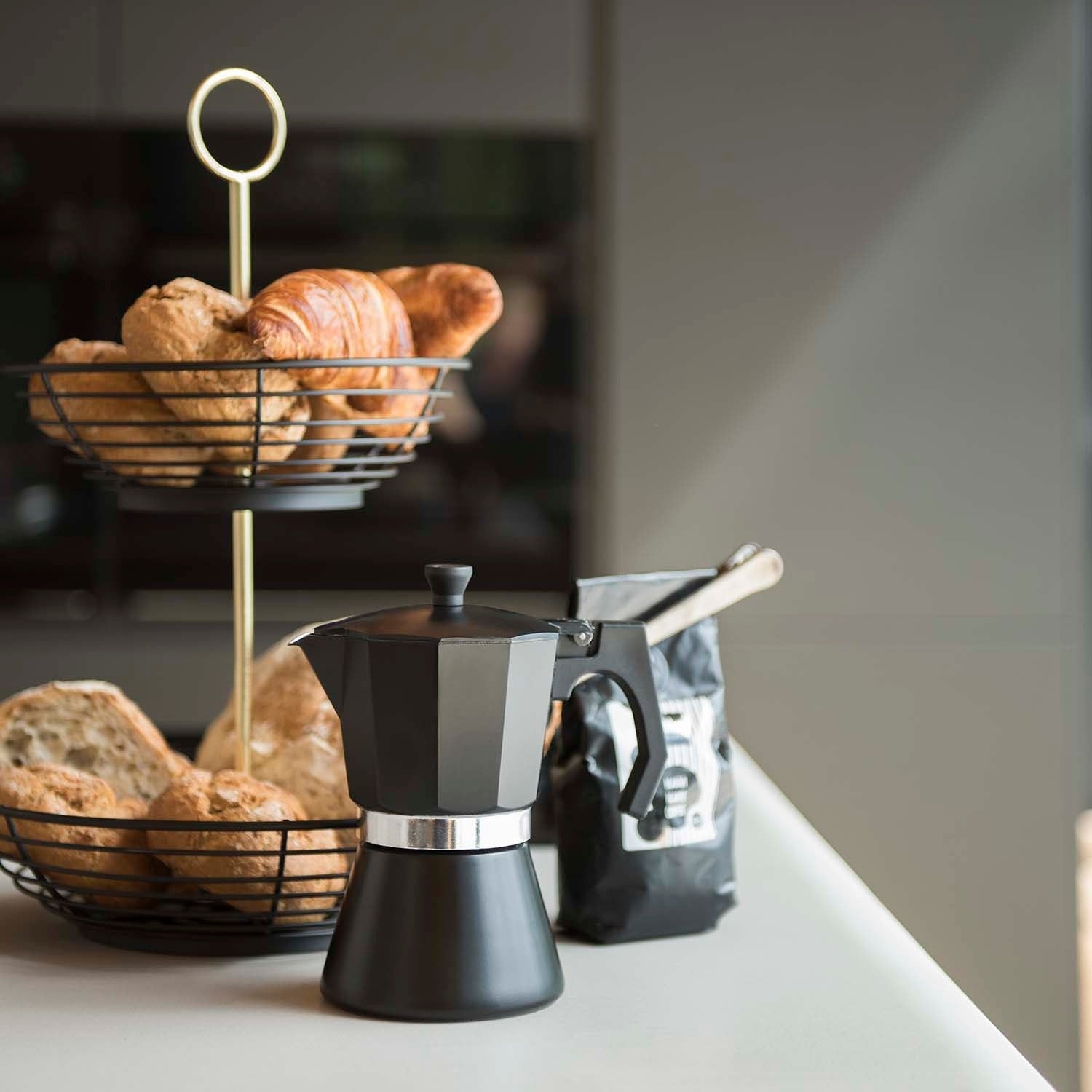 Cafetiera Moka, capacitate 300 ml