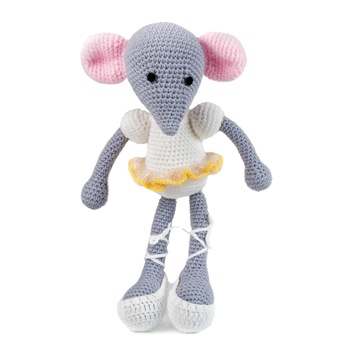 Soricica crosetata Kate galben 54 cm Soricica crosetata Kate galben 54 cm