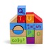 Set constructie din lemn, Pino, 100 piese