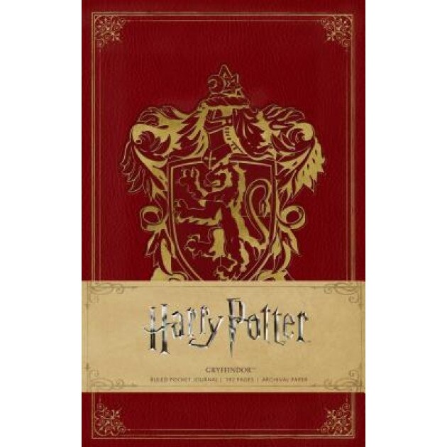 Harry Potter: Gryffindor Ruled Pocket Journal, Insight Editions (Author)
