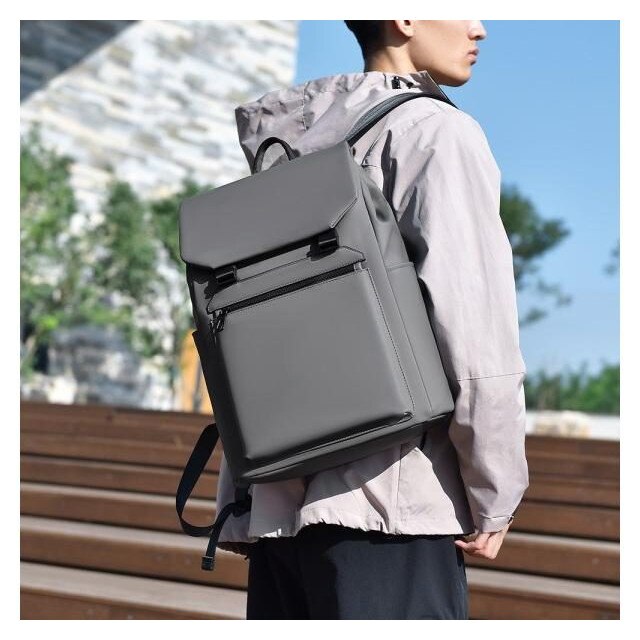Rucsac business barbati multifunctional 16.5 inch negru 20-35L nylon