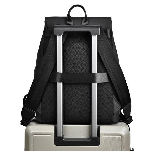 Rucsac business barbati multifunctional 16.5 inch negru 20-35L nylon