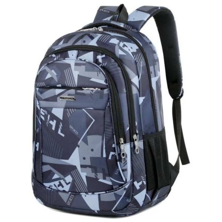 Rucsac unisex, capacitate mare, gri, 16 inch, 20L
