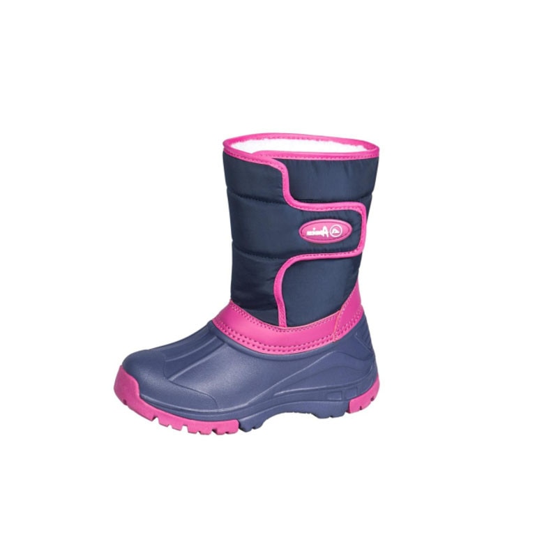 Cizme pentru fetite American Club SB-2/2017B, Bleumarin