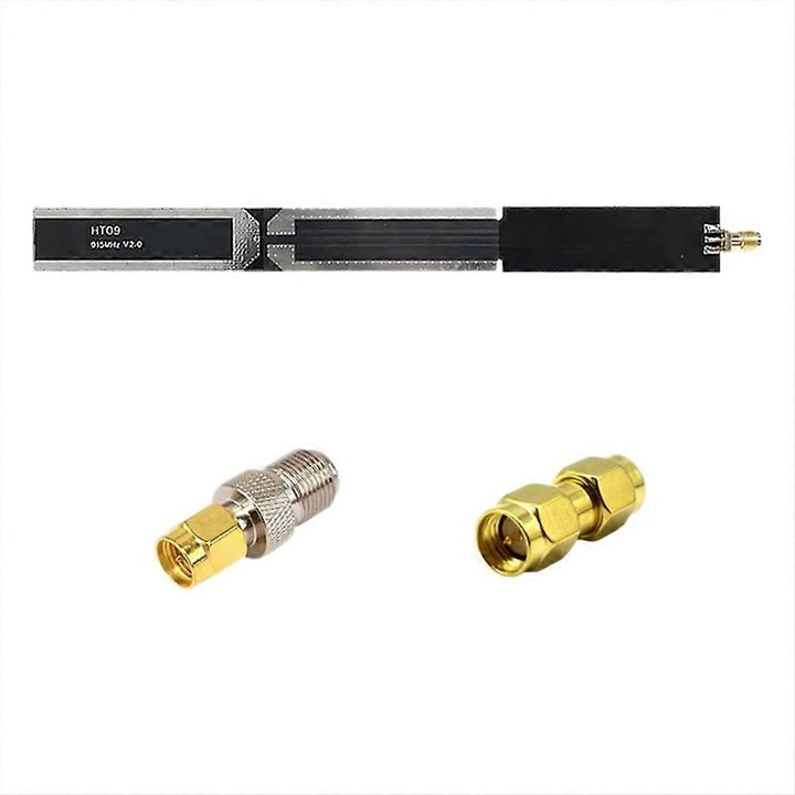 Antena pasiva dipol 915MHz negru auriu 15x3cm