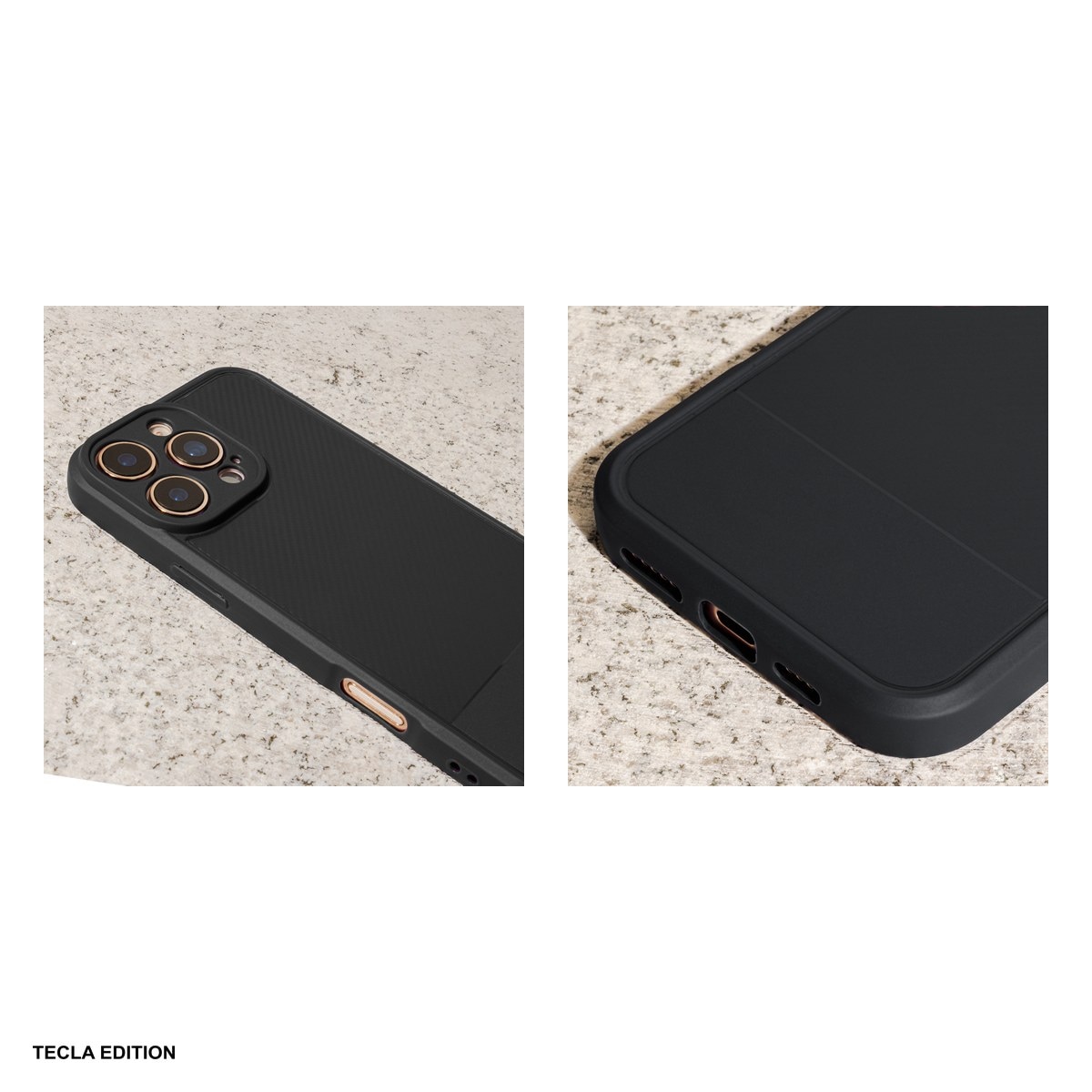 Husa Simple Carbon pentru Xiaomi Note 14 Pro 5G (Global), Redmi Note 14 Pro Plus 5G (Global), Carcasa, Negru