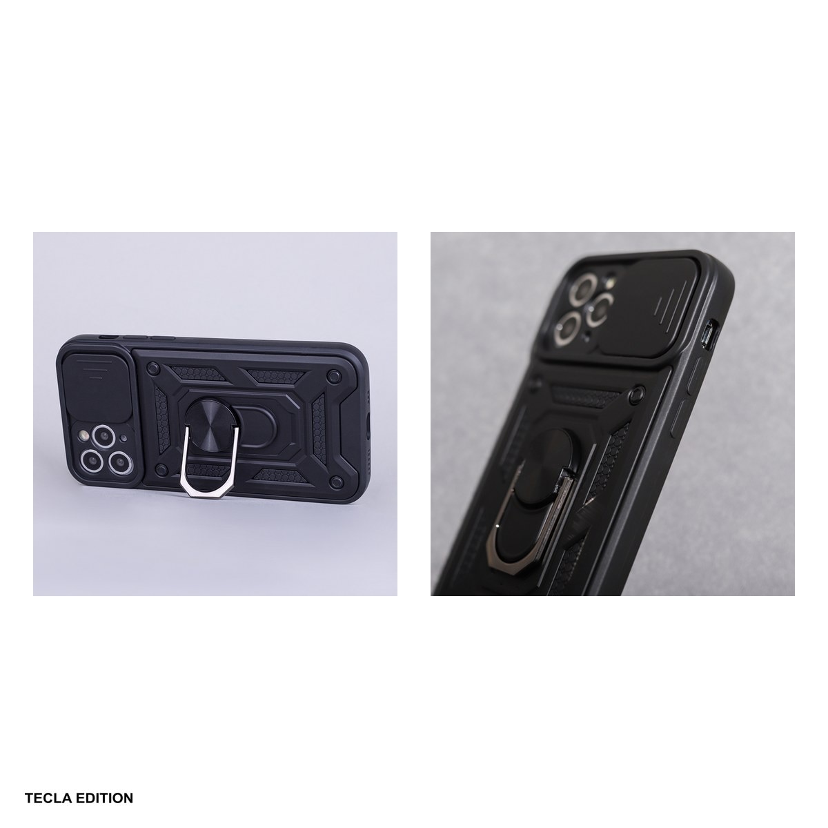 Husa Defender Slide pentru Honor 400, Carcasa, Negru