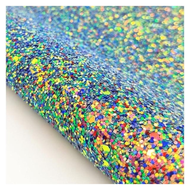 Anyag: PU textil, csillogó vászon, lila, 20x15cm