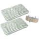 Kit de intretinere cu 2 lavete + 1 cartus anti-calcar Rowenta ZR006501, compatibil cu aspiratorul Steam Power RY65xx