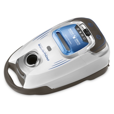 Aspirator cu sac Silence Force Rowenta RO6487EA, 4.5 l, 550 W, Comfort Silence, Hepa, Alb/Albastru