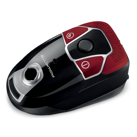 Aspirator cu sac Rowenta X-Trem Power Successor RO6883EA, 550W, recipient sac 4.5L, 2 nivele de filtrare, maner Ergo Comfort cu perie Easy Brush incorporata, Negru