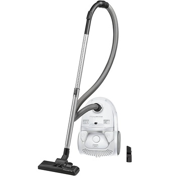 Aspirator cu sac Rowenta Compact Power RO3927EA, 750W, recipient sac 3L, 2 nivele de filtrare, Alb Aspirator cu sac Rowenta Compact Power RO3927EA, 750W, recipient sac 3L, 2 nivele de filtrare, Alb